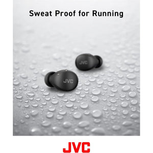 JVC HA-A6T-B - Écouteur Sans-Fil Intra-Auriculaire, Bluetooth 5.1, Avec Boitier de Recharge et Commande Tactile, Noir - Simple Boutique