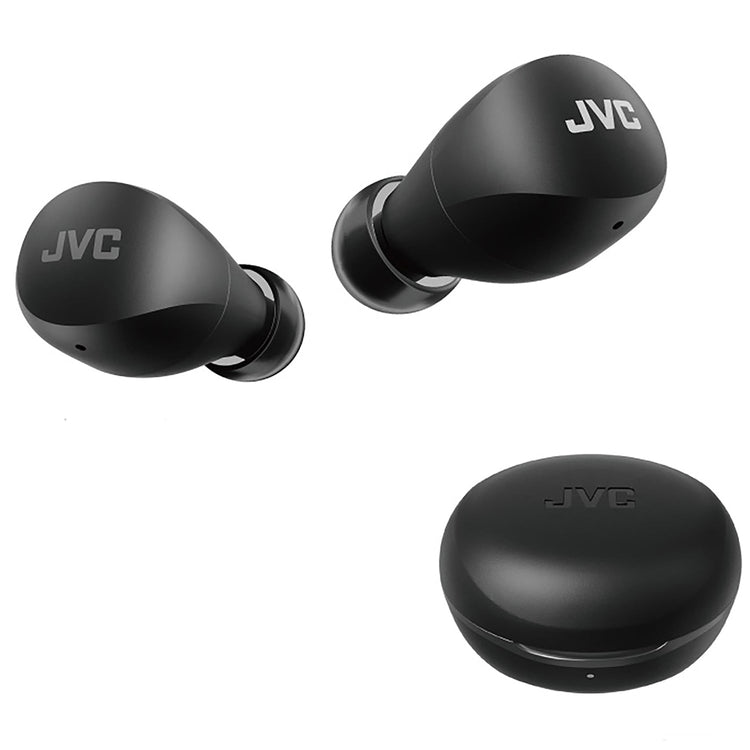 JVC HA-A6T-B - Écouteur Sans-Fil Intra-Auriculaire, Bluetooth 5.1, Avec Boitier de Recharge et Commande Tactile, Noir - Simple Boutique