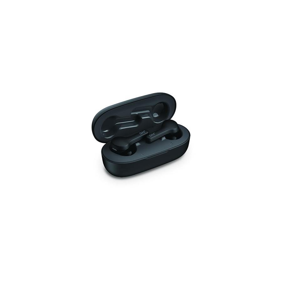 JVC HA-A8T-B - Écouteurs Intra-Auriculaire Sans-Fil, Bluetooth 5.0, Avec Boitier de Recharge, Noir - Simple Boutique