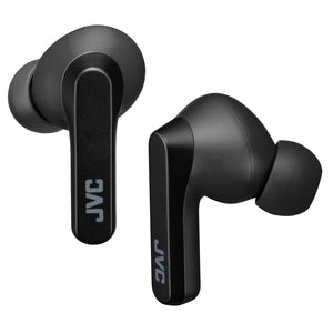 JVC HA-A9T-B - Écouteurs Intra-Auriculaires Sans-Fil, Bluetooth 5.1 avec Boitier de Recharge et Capteur Tactile, Noir - Simple Boutique