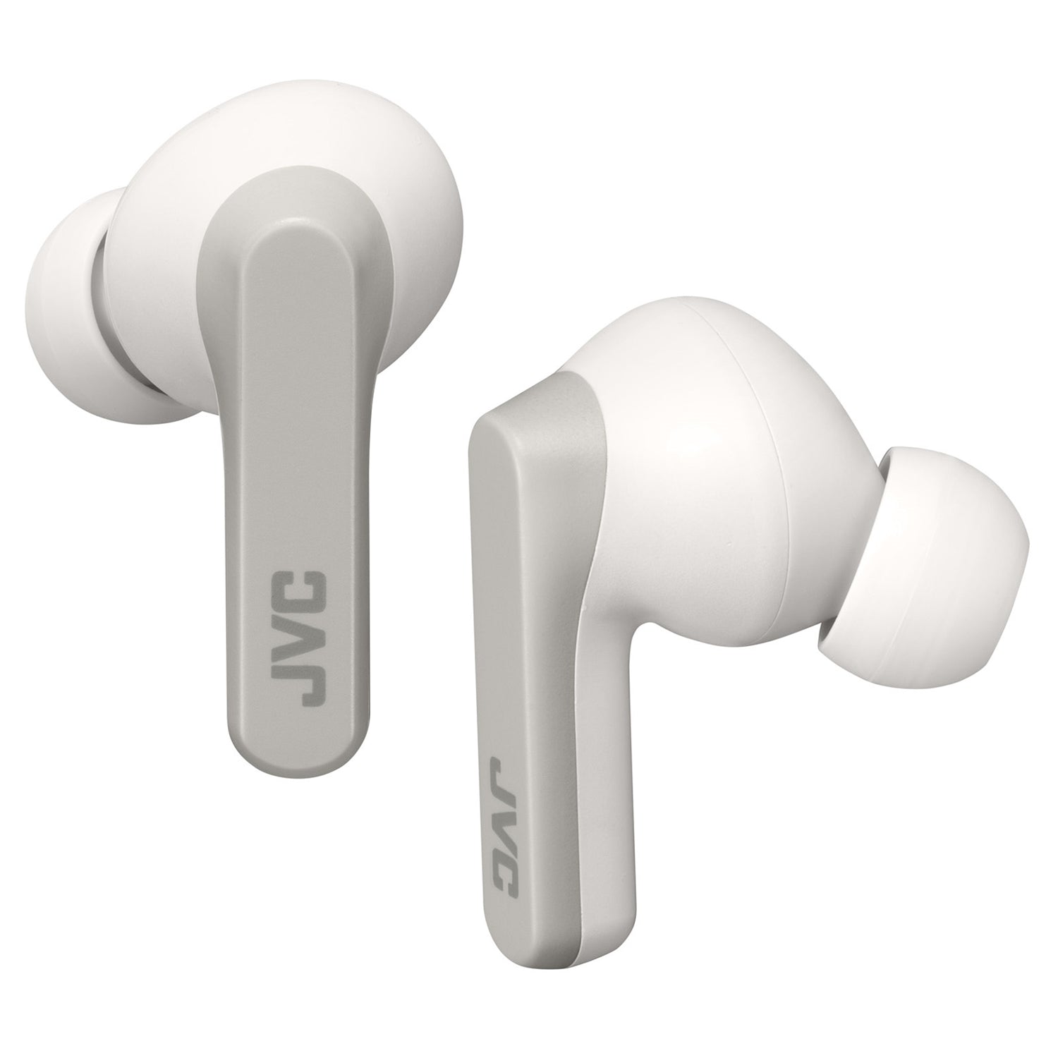 JVC HA-A9T-W - Écouteurs Intra-Auriculaires Sans-Fil, Bluetooth 5.1 avec Boitier de Recharge et Capteur Tactile, Blanc - Simple Boutique