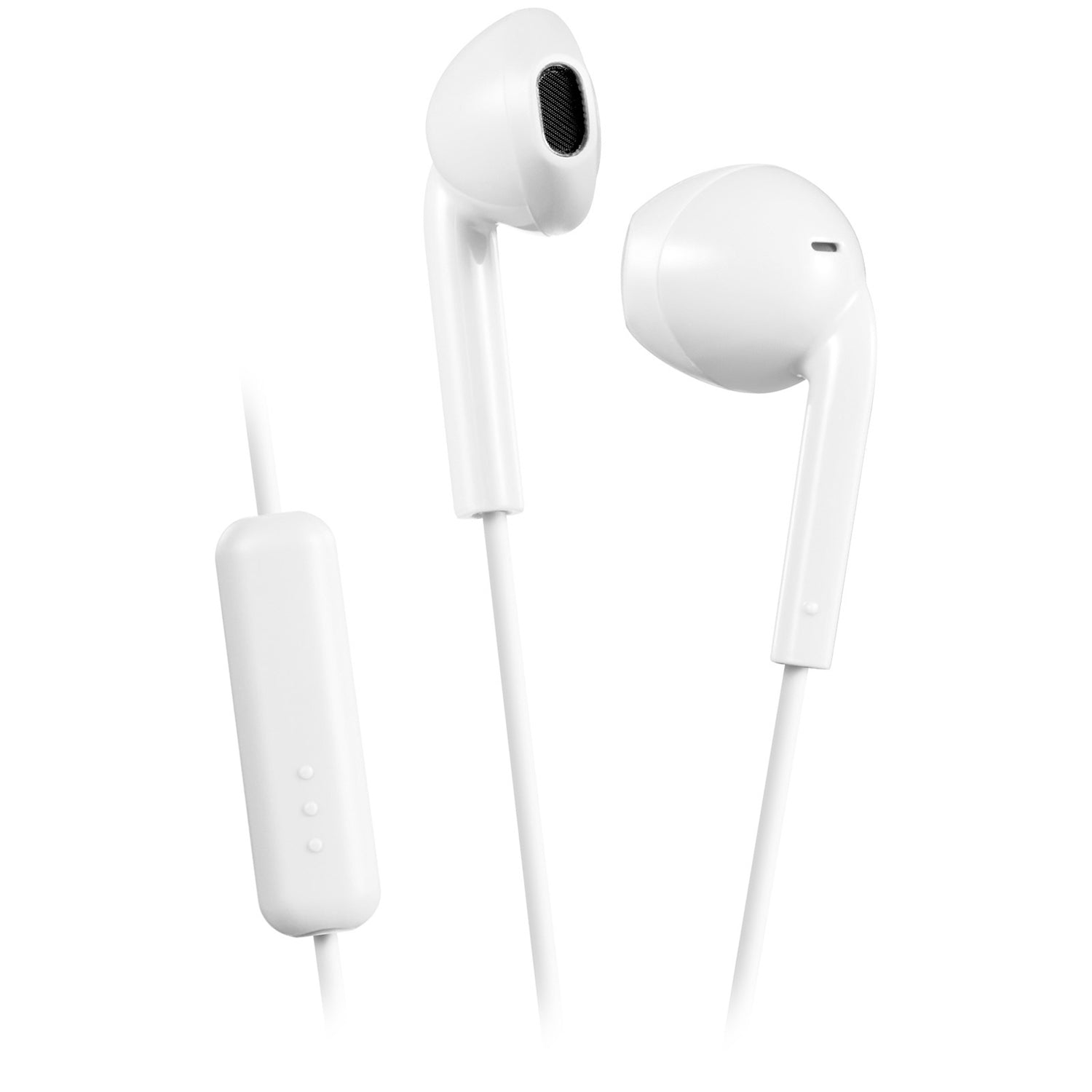 JVC HA-F17M-W - Écouteurs Filaires Intra-Auriculaires avec Télécommande et Microphone Intégrés, Blanc - Simple Boutique
