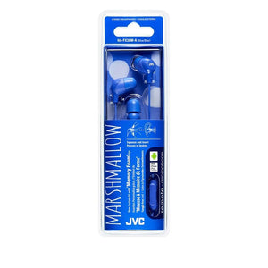 JVC HA-FX38M-A Écouteurs Intra-Auriculaire Avec Microphone et Télécommande Bleu - Simple Boutique
