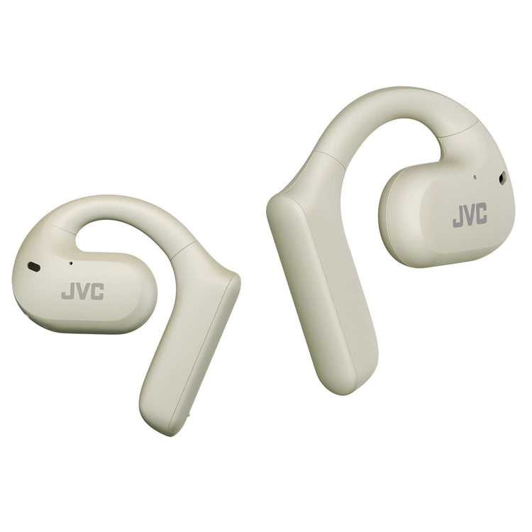 JVC HA-NP35T - Écouteurs à Oreille Ouverte Sans-Fil, Bluetooth 5.1 avec Commandes Tactiles, Blanc - Simple Boutique