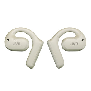 JVC HA-NP35T - Écouteurs à Oreille Ouverte Sans-Fil, Bluetooth 5.1 avec Commandes Tactiles, Blanc - Simple Boutique