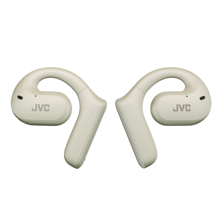JVC HA-NP35T - Écouteurs à Oreille Ouverte Sans-Fil, Bluetooth 5.1 avec Commandes Tactiles, Blanc - Simple Boutique