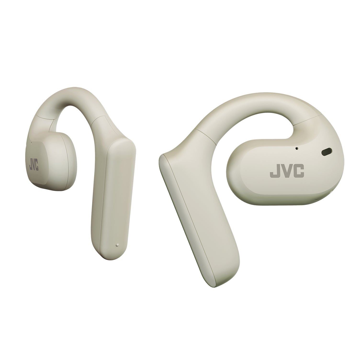 JVC HA-NP35T - Écouteurs à Oreille Ouverte Sans-Fil, Bluetooth 5.1 avec Commandes Tactiles, Blanc - Simple Boutique