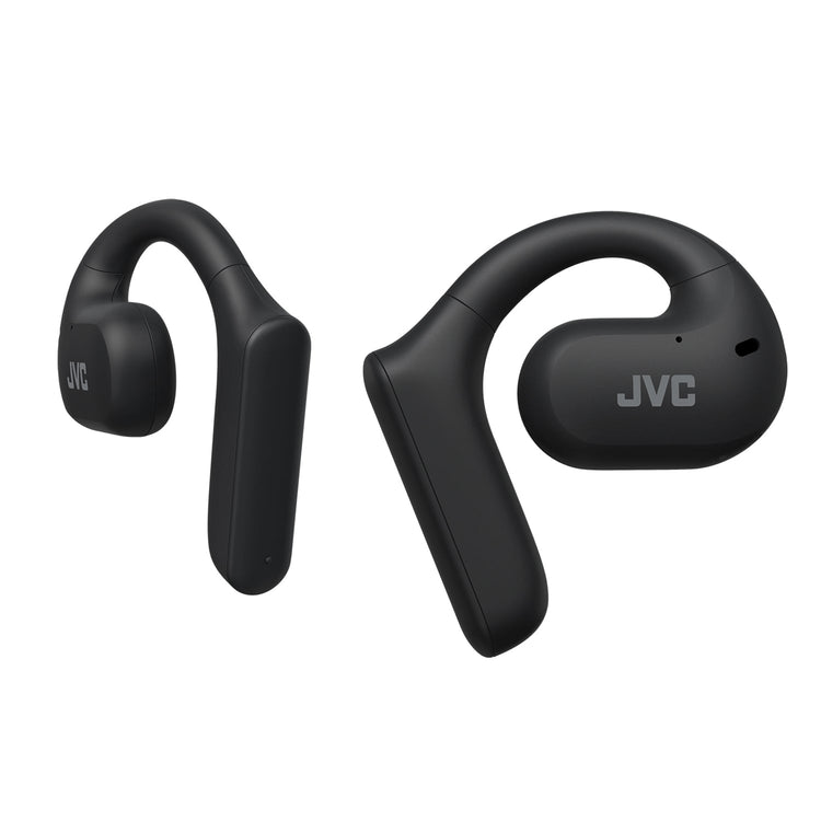 JVC HA-NP35T - Écouteurs à Oreille Ouverte Sans-Fil, Bluetooth 5.1 avec Commandes Tactiles, Noir - Simple Boutique
