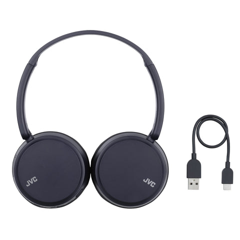 JVC HA-S36W-A - Écouteur Supra-Auriculaire Sans-Fil, Bluetooth 5.2, Télécommande et Microphone Intégrés, Bleu