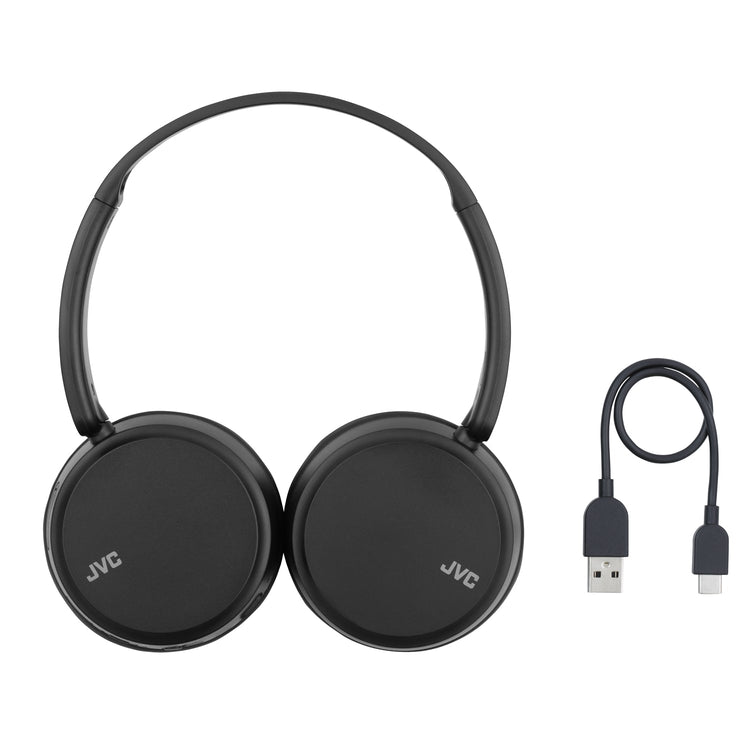 JVC HA-S36W-B - Écouteur Supra-Auriculaire Sans-Fil, Bluetooth 5.2, Télécommande et Microphone Intégrés, Noir - Simple Boutique