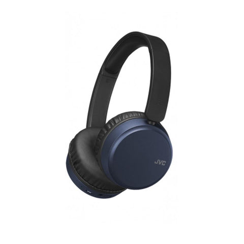 JVC HA-S65BN-A Casque D'Écoute Léger avec Supression de Bruit Ambiant, Microphone et Télécommande Bleu