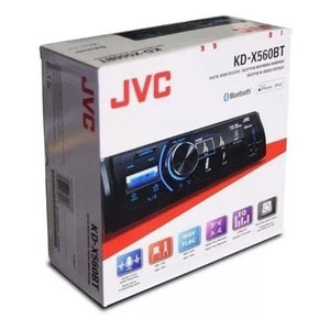JVC KD-X560BT Radio/Récepteur Multimédia Numérique avec Bluetooth pour Voiture, Noir - Simple Boutique