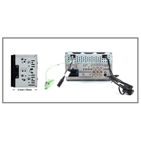 JVC KW-M150BT Radio/Récepteur Multimédia Numérique 2 -DIN avec Moniteur WVGA Capacitif de 6,8 