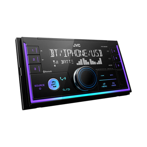 JVC KW-X850BTS Radio/Récepteur Multimédia Numérique 2-DIN avec Bluetooth, Noir