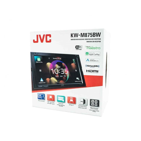 JVC - Récepteur Multimédia avec Écran Tactile de 6.8