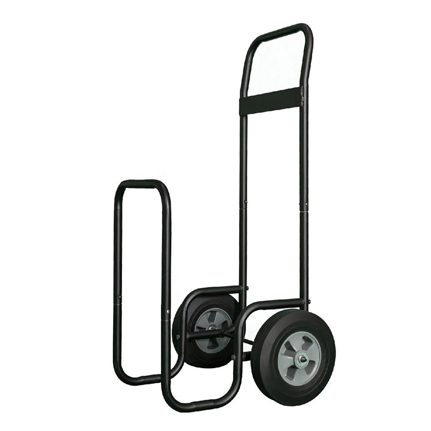 Jessar - Chariot pour Bûche de Cheminée, 45x50x105cm, De la Collection Baker, Noir - Simple Boutique