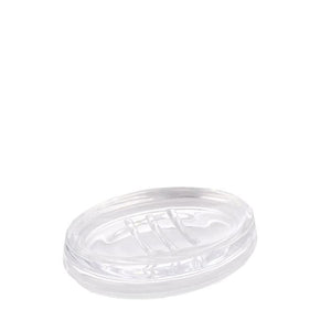 Jessar - Porte-Savon en Verre pour Salle de Bain, Transparent - Simple Boutique