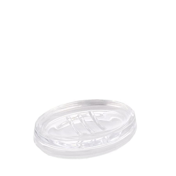 Jessar - Porte-Savon en Verre pour Salle de Bain, Transparent - Simple Boutique