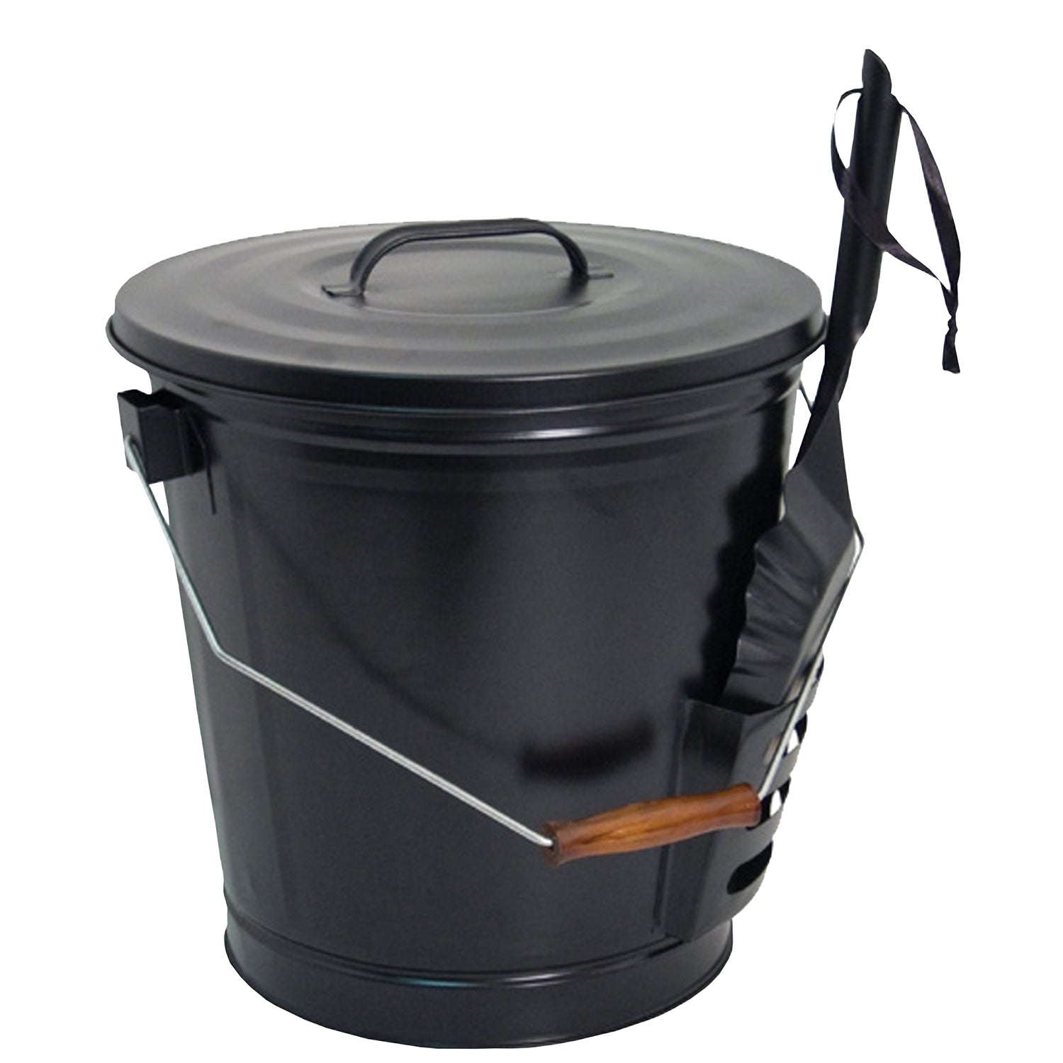 Jessar - Sceau à Cendres et Pelle pour Cheminée, De la Collection Nottingham, Noir - Simple Boutique