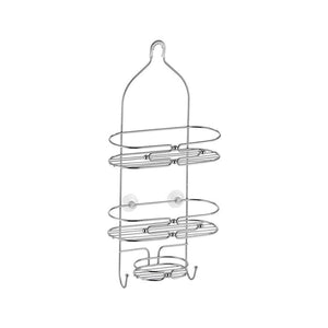 Jessar - Support Suspendu pour Accessoires de Douche, Argenté - Simple Boutique