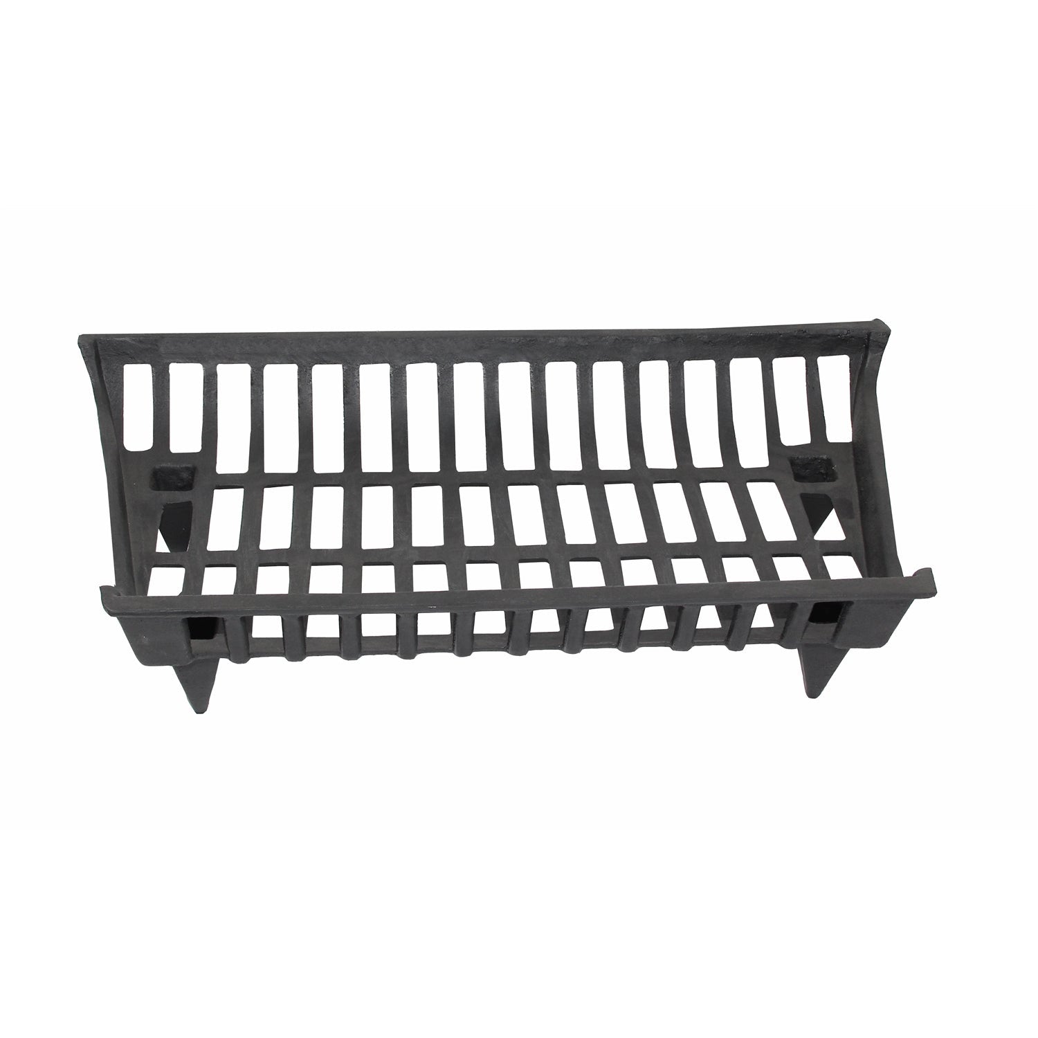 Jessar - Support à Bûches en Fonte, 61x38.5x16.5cm, De la Collection Bradford, Noir - Simple Boutique