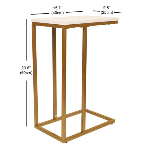 Jessar - Table d'appoint Rectangle, 15.7