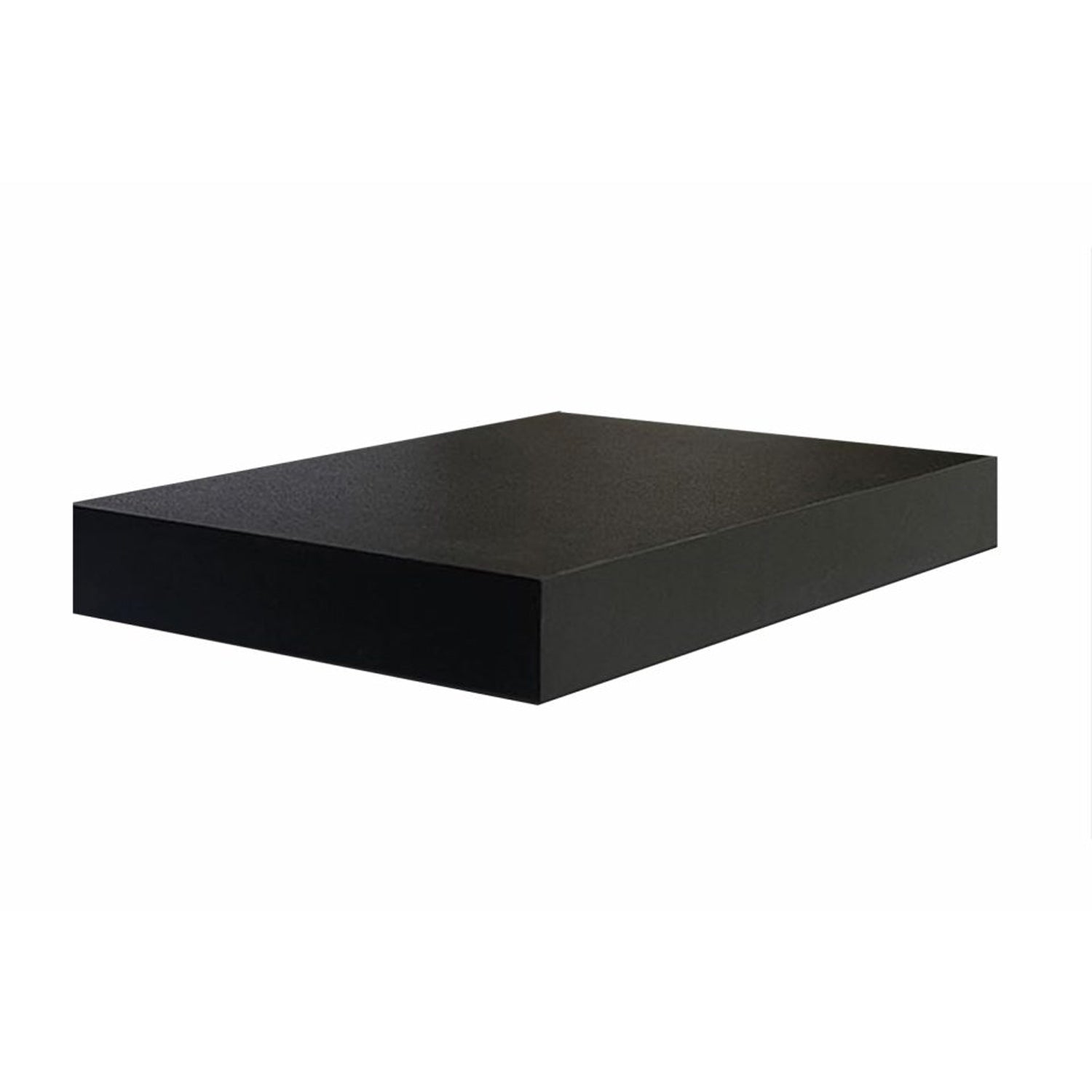 Jessar - Tablette Flottante Murale Individuelle, 15.75" x 9.25" x 1.5" , Noir - Simple Boutique