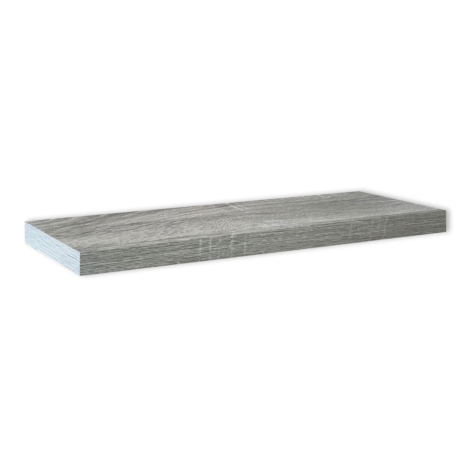 Jessar - Tablette Flottante Murale Individuelle, 31.5" x 9.25" x 1.5" , Gris - Simple Boutique