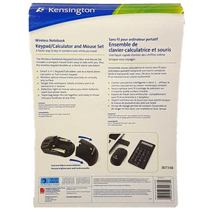 Kensington Ensemble Clavier Numérique/Calculatrice Et Souris Sans-Fil - Simple Boutique