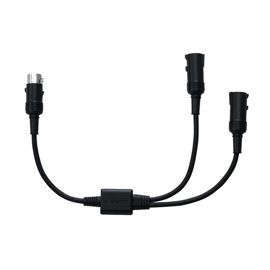 Kenwood CA-Y107MR Kenwood CA-Y107MR Câble Diviseur-Y/Y-Splitter pour Télécommandes Marines KCA-RC107MR Supplémentaires, Noir - Simple Boutique