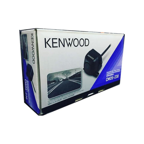 Kenwood CMOS-230 Caméra de Recul Universelle avec Rallonge de 24 ', Pour Voiture, Noir