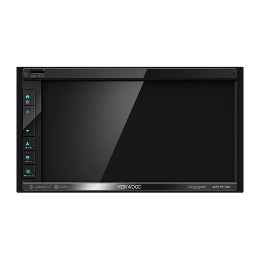 Kenwood DNR476S Radio /Récepteur Multimédia Numérique de Navigation avec Moniteur 6.8 '' et Bluetooth, Pour Voiture, Noir - Simple Boutique