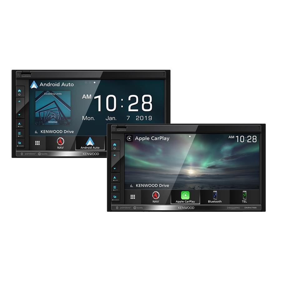 Kenwood DNR476S Radio /Récepteur Multimédia Numérique de Navigation avec Moniteur 6.8 '' et Bluetooth, Pour Voiture, Noir - Simple Boutique