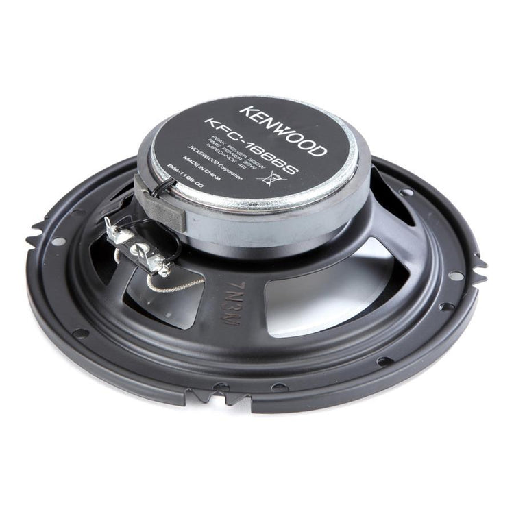Kenwood Haut-Parleur Coaxial KFC-1666S 6.5 "Sport Series 300W, Pour Voiture, Noir - Simple Boutique