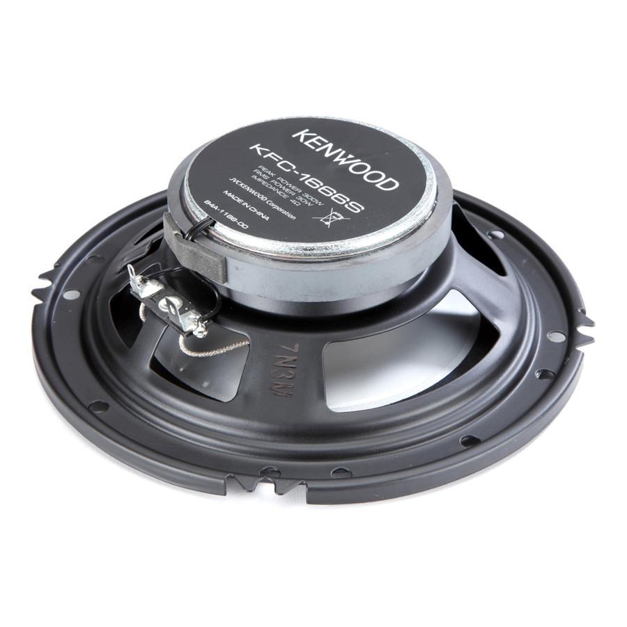 Kenwood Haut-Parleur Coaxial KFC-1666S 6.5 "Sport Series 300W, Pour Voiture, Noir - Simple Boutique