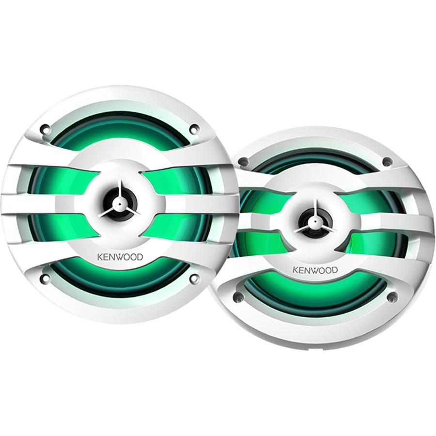 Kenwood - Haut-Parleurs Marine à 2 Voies, 6.5 Pouces, 260W, Blanc - Simple Boutique