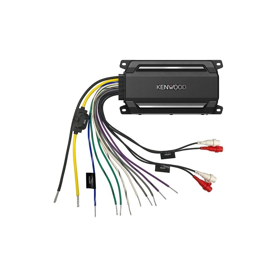 Kenwood KAC-M5014 Amplificateur Numérique Compact à 4 Canaux, Pour Sports Motorisés, Marine Noir - Simple Boutique