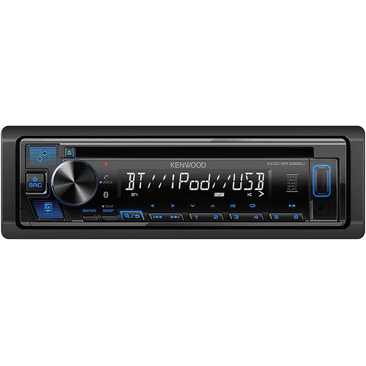 Kenwood KDC-BT282U - Récepteur Multimédia avec Lecteur CD, Bluetooth 4.2, Pour Voiture, Noir - Simple Boutique
