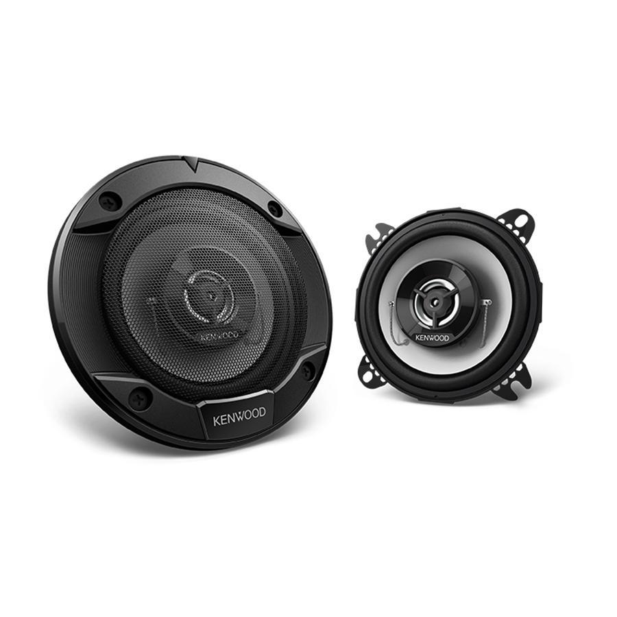 Kenwood KFC-1066S Haut-Parleur Coaxial Série Sport 210W de 4 ", Pour Voiture, Noir - Simple Boutique