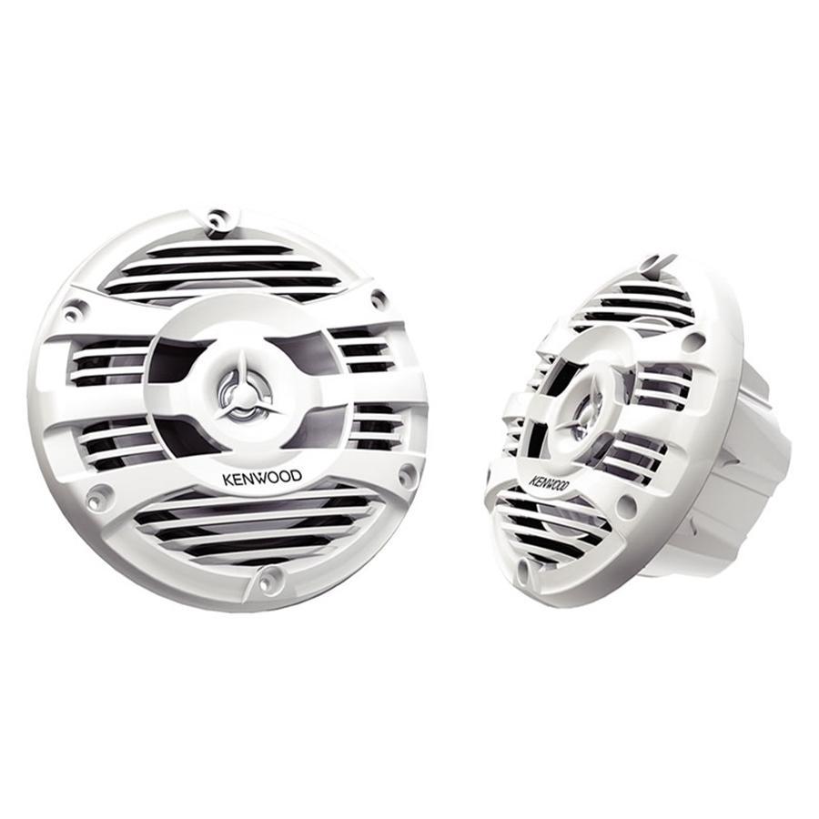 Kenwood KFC-1653MRW Haut-Parleurs Coaxiaux à 2 Voies Marine / MotorSport avec Woofers Résistants à l'eau, Blanc - Simple Boutique