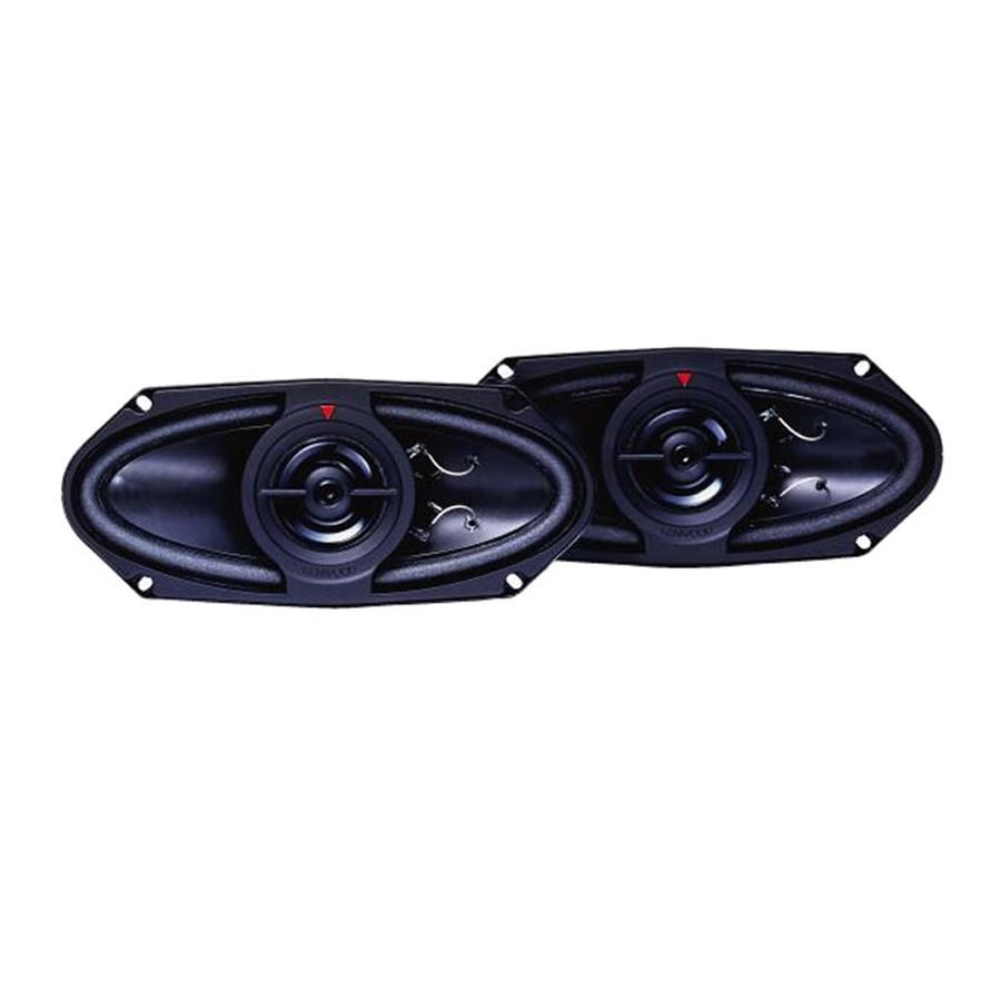 Kenwood KFC-415C Haut-parleurs 4X10 '' 2 Voies Série Performance ,160W, Pour Voiture, Noir - Simple Boutique
