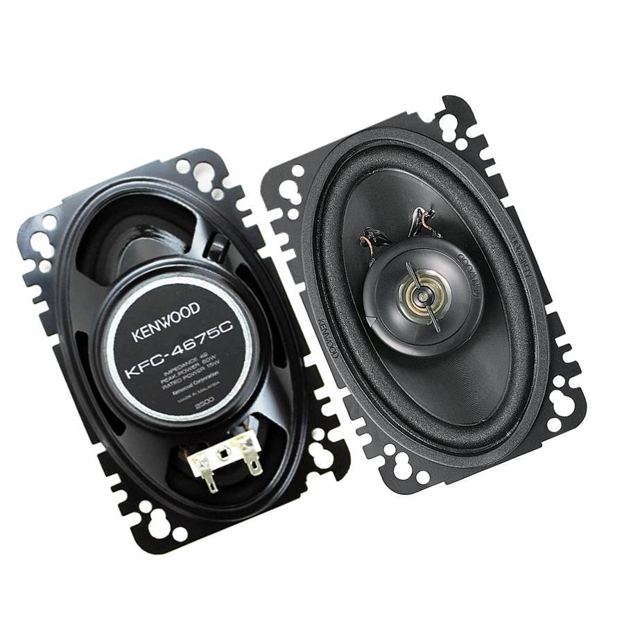 Kenwood KFC-4675C 4X6 '' Série Sport Haut-Parleurs 2 Voies, Pour Voiture, Noir - Simple Boutique
