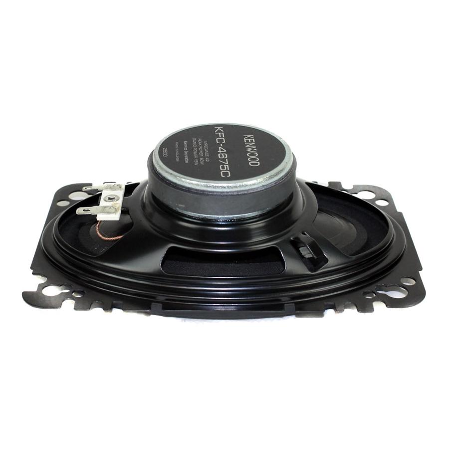 Kenwood KFC-4675C 4X6 '' Série Sport Haut-Parleurs 2 Voies, Pour Voiture, Noir - Simple Boutique