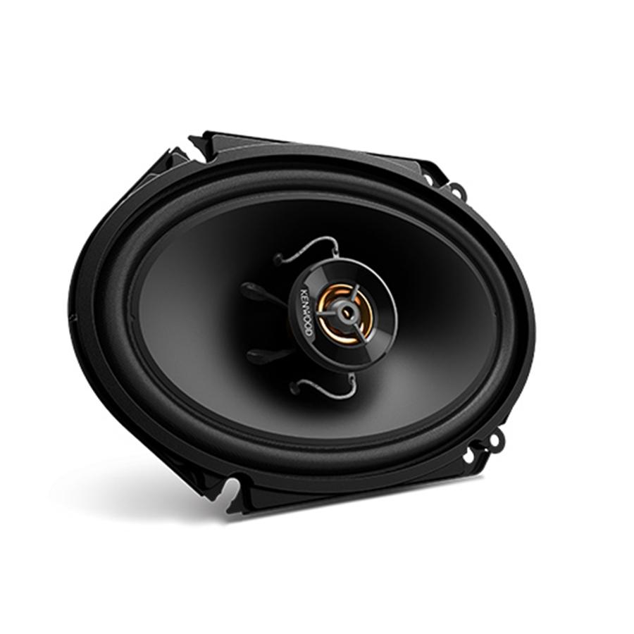Kenwood KFC-C6866S 6 x 8" Haut-parleur Coaxial 2 Voies Série Sport 250 W, Pour la Voiture, Noir - Simple Boutique
