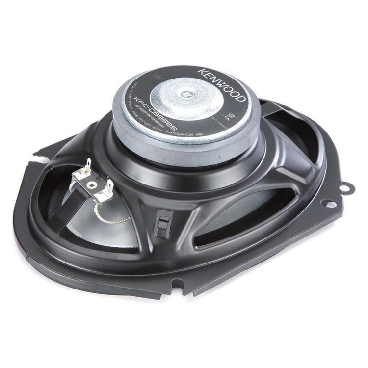 Kenwood KFC-C6866S 6 x 8" Haut-parleur Coaxial 2 Voies Série Sport 250 W, Pour la Voiture, Noir - Simple Boutique
