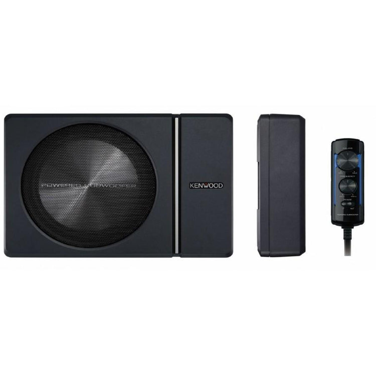 Kenwood KSC-PSW8 Boîtier de Subwoofer à Alimentation 8 po, Pour Voiture, Noir - Simple Boutique