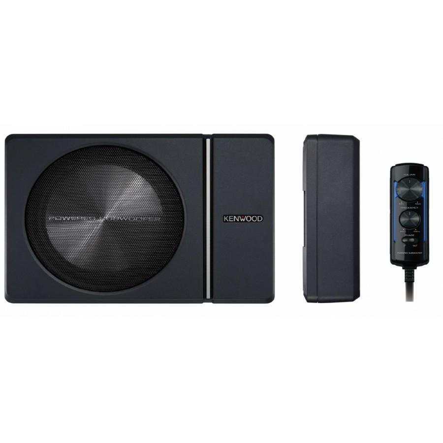 Kenwood KSC-PSW8 Boîtier de Subwoofer à Alimentation 8 po, Pour Voiture, Noir - Simple Boutique