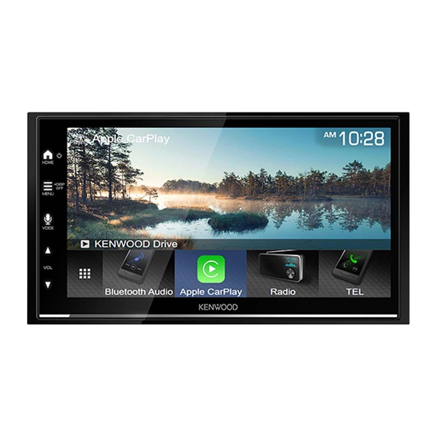 Kenwood - Récepteur Multimédia Numérique avec Écran de 6.8" et Bluetooth 5.0, pour Voiture, Noir - Simple Boutique
