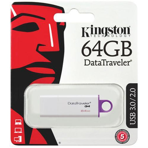 Kingston Clé USB 3.0 DataTraveler DTIG4 capacité de 64 GB