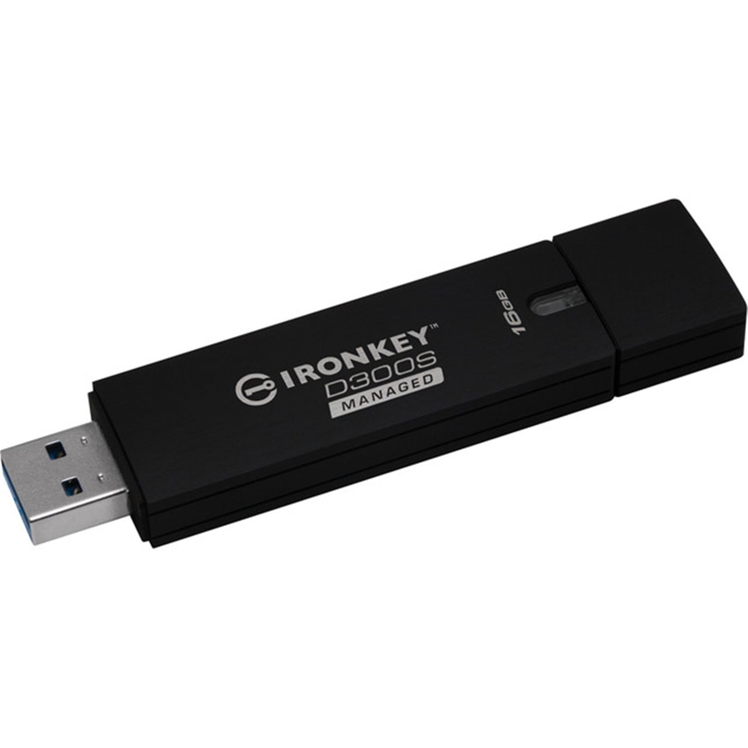 Kingston - Clé USB Chiffré USB 3.1 IronKey D300S, Capacité de 32GB, FIPS 140-2 Niveau 3 - Simple Boutique